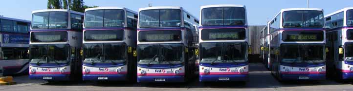 First Leicester Volvo B7TL Alexander ALX400